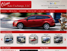 Tablet Screenshot of olsonautos.com